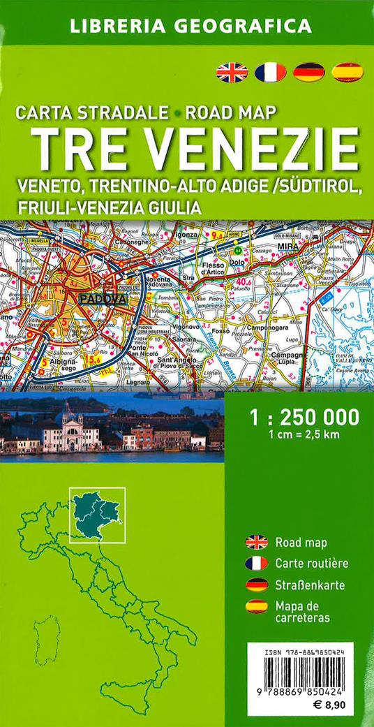 Tre Venezie 1:250.000 - 2
