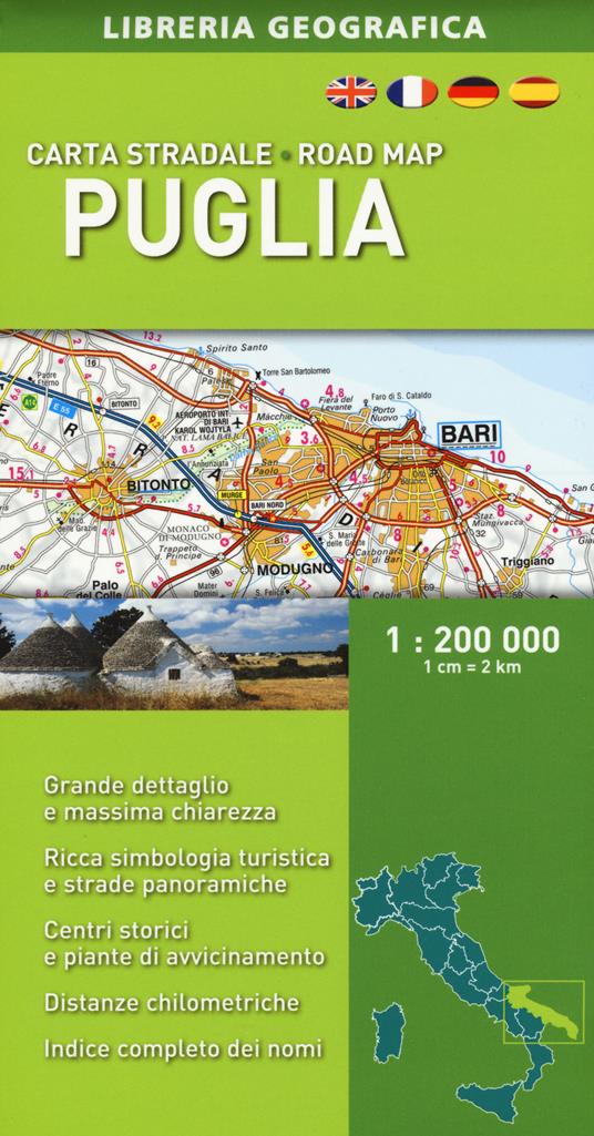 Puglia 1:200.000 - 3