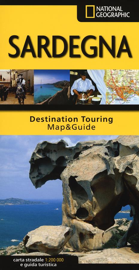 Sardegna. Carta stradale e guida turistica. 1:200.000 - copertina