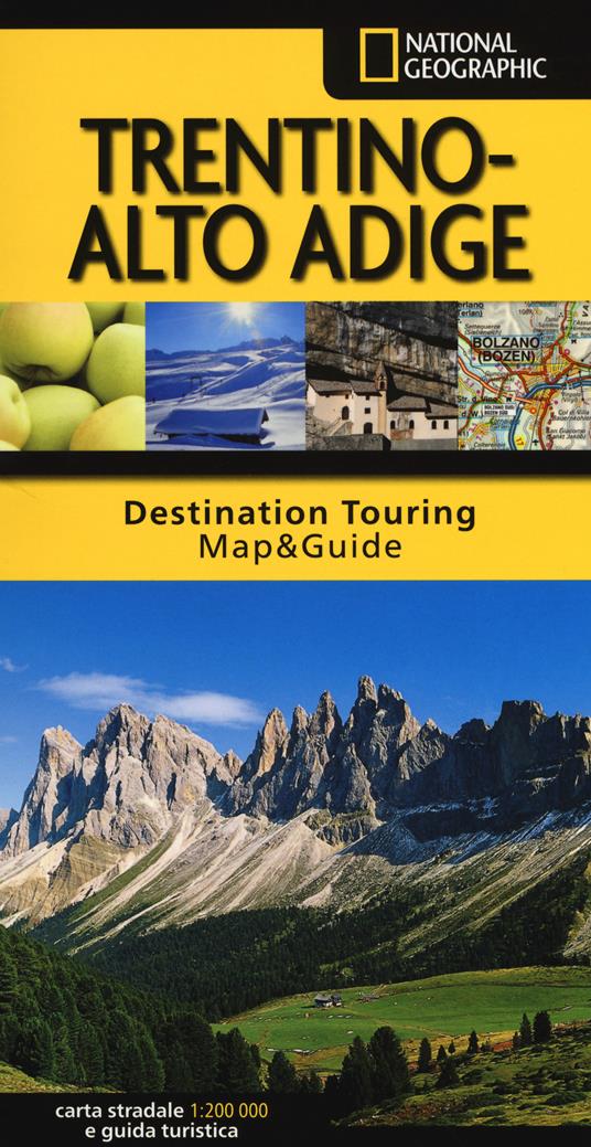 Trentino Alto Adige. Carta stradale e guida turistica - copertina