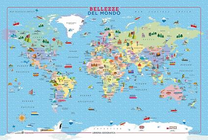 Bellezze del mondo. Geoposter - copertina