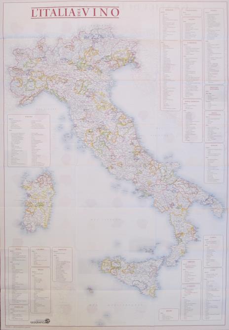 L' Italia del vino. Grafici di degustazione e mappa con aree di produzione - Vittorio Manganelli,Alessandro Avataneo - 2