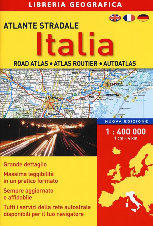 Atlante stradale Italia 1:400.000 - copertina