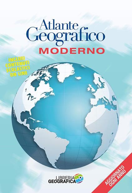 Atlante geografico moderno. Ediz. a colori. Con Contenuto digitale per accesso online - copertina