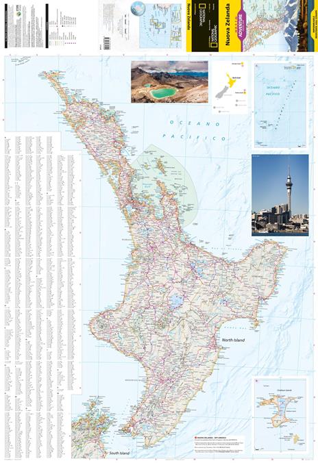 Nuova Zelanda. Adventure maps - 2
