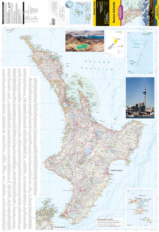Nuova Zelanda. Adventure maps - 2