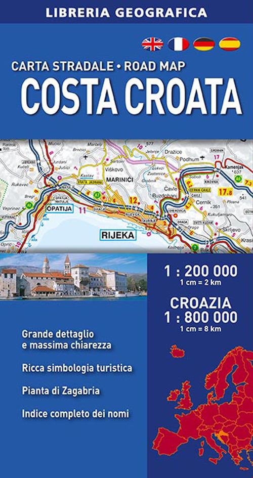 Croazia 1:200.000 - copertina