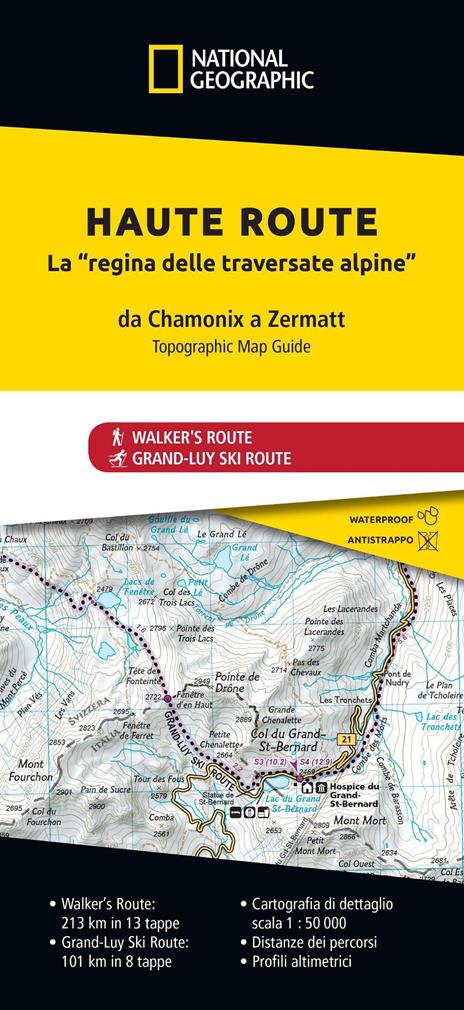 Haute Route. La regina delle traversate alpine. Da Chamonix a Zermatt - copertina