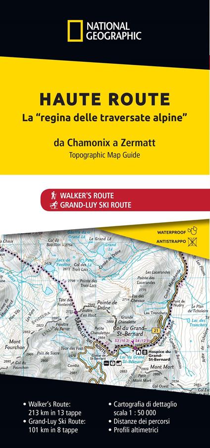 Haute Route. La regina delle traversate alpine. Da Chamonix a Zermatt - copertina