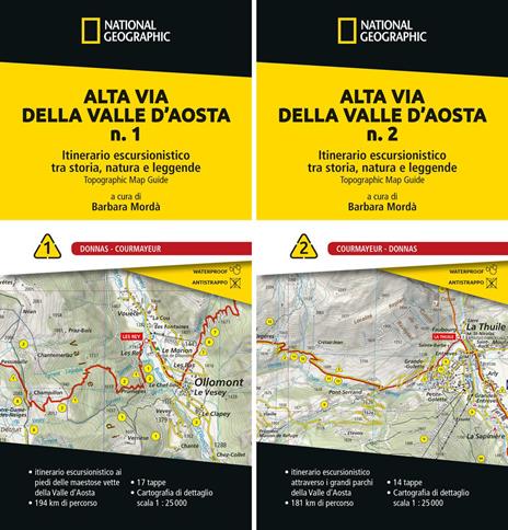 Tor des Géants. Alta via della Valle d'Aosta. Vol. 1-2 - copertina