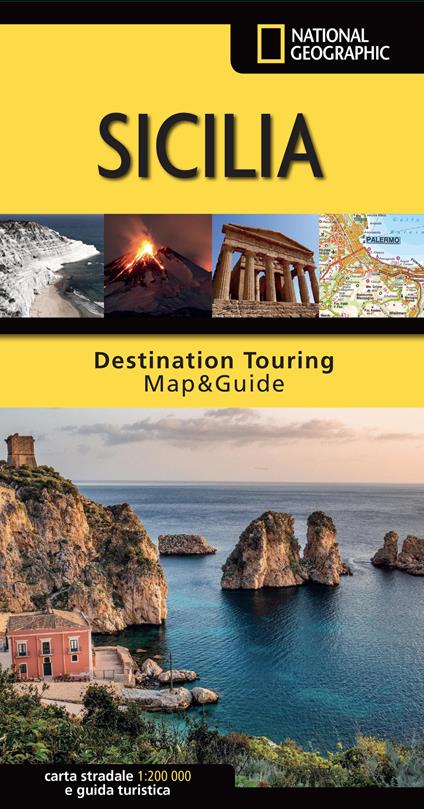 Sicilia. Carta stradale e guida turistica. 1:200.000 - copertina