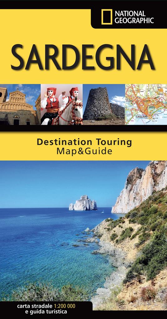 Sardegna. Carta stradale e guida turistica. 1:200.000 - copertina