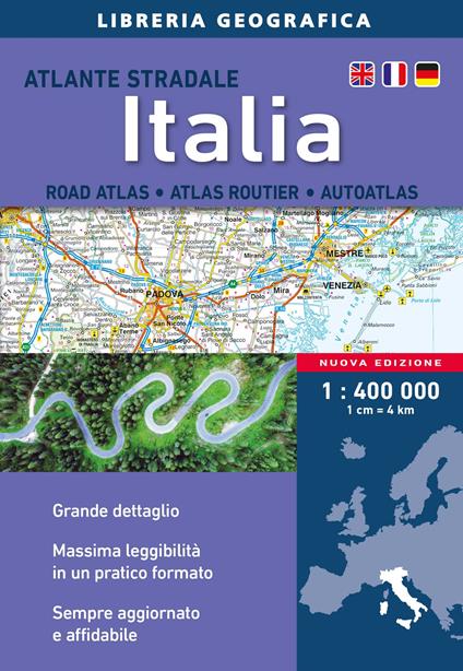 Atlante stradale Italia 1:400.000 - copertina