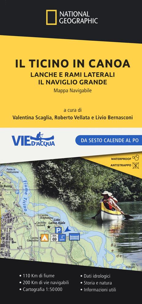 Il Ticino in canoa. Lanche e rami laterali, il Naviglio Grande - copertina