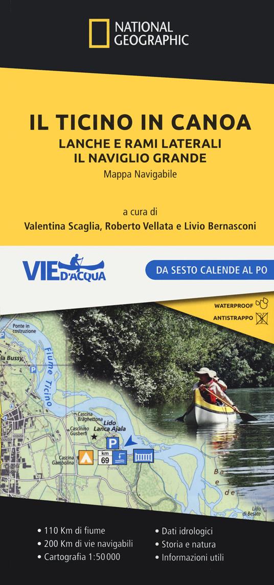 Il Ticino in canoa. Lanche e rami laterali, il Naviglio Grande - copertina