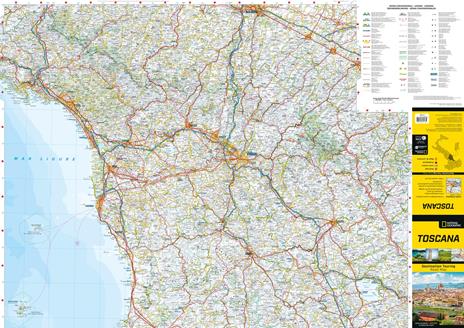 Toscana. Road Map. Destination Touring 1:250.000 - 2