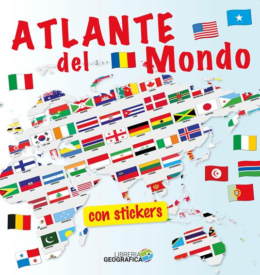 Atlante del mondo. Con Adesivi - copertina