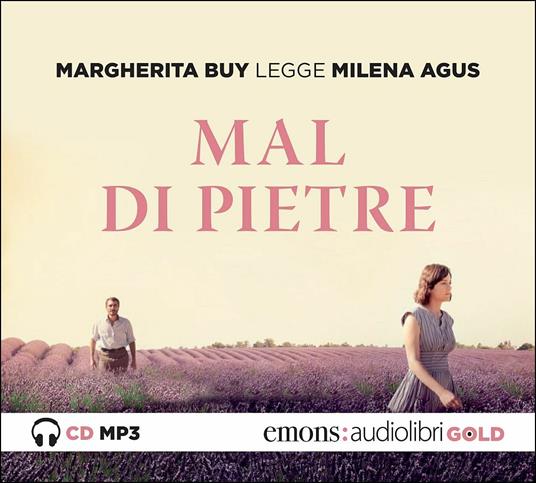 Mal di pietre letto da Margherita Buy. Audiolibro. CD Audio formato MP3 - Milena Agus - copertina