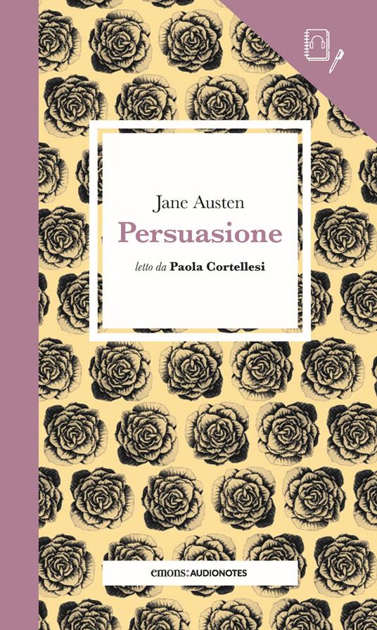 Persuasione letto da Paola Cortellesi. Con audiolibro - Jane Austen - copertina