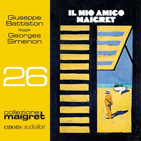 Il mio amico Maigret letto da Giuseppe Battiston. Audiolibro. CD Audio formato MP3 - Georges Simenon - copertina