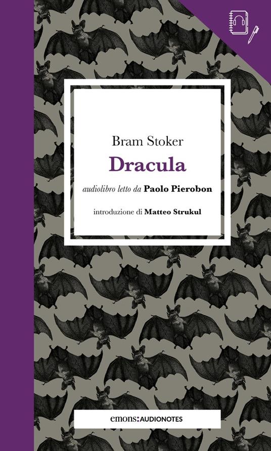 Dracula letto da Paolo Pierobon. Con audiolibro - Bram Stoker - copertina