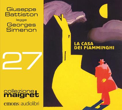 La casa dei fiamminghi letto da Giuseppe Battiston. Audiolibro. CD Audio formato MP3 - Georges Simenon - copertina