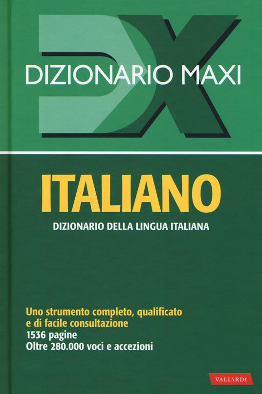 Dizionario maxi. Italiano - copertina