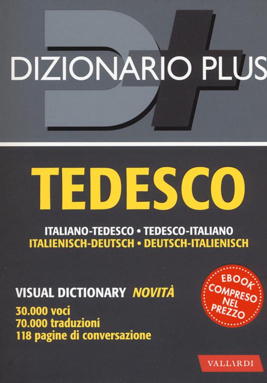 Dizionario tedesco. Italiano-tedesco, tedesco-italiano. Con ebook - copertina