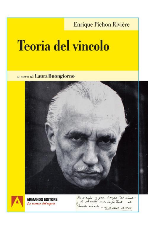 Teoria del vincolo - Enrique Pichon-Rivière - copertina