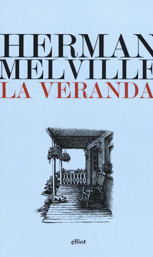 La veranda - Herman Melville - copertina