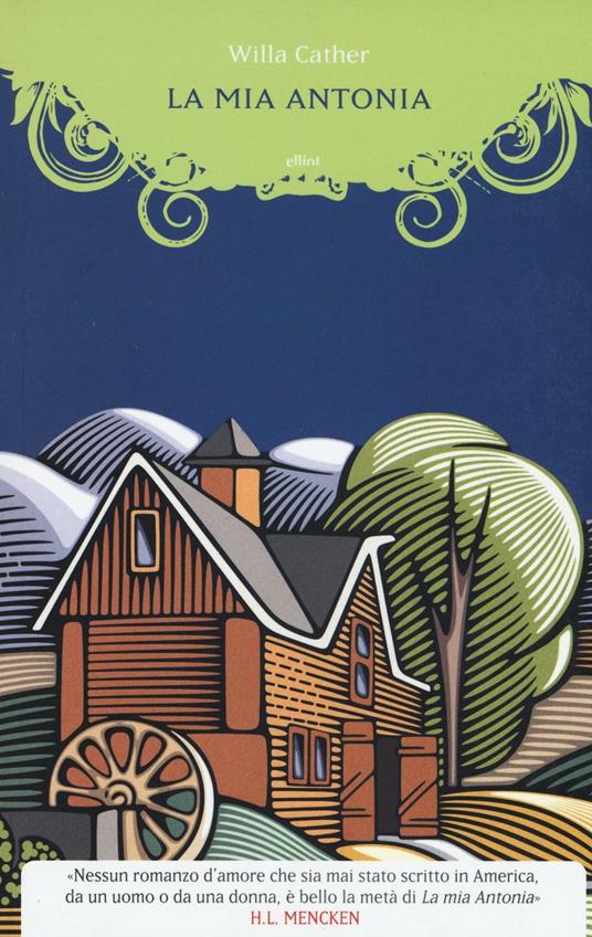 La mia Ántonia - Willa Cather - copertina