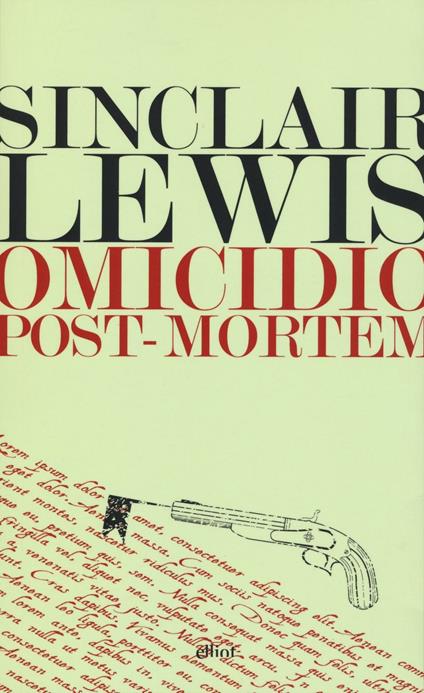 Omicidio post-mortem - Sinclair Lewis - copertina