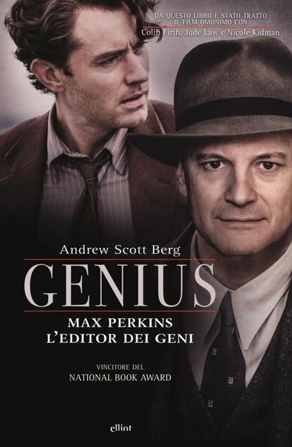 Genius Max Perkins. L'editore dei geni - Andrew Scott Berg - copertina
