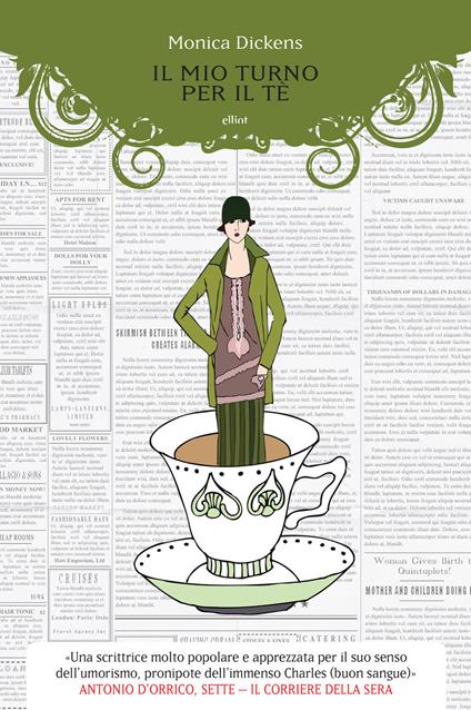 Il mio turno per il tè - Monica Dickens - copertina