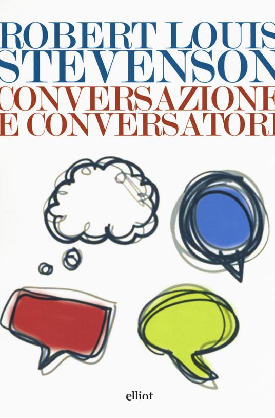 Conversazione e conversatori - Robert Louis Stevenson - copertina