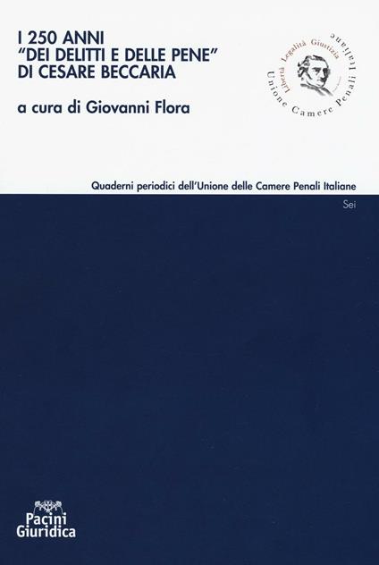 I 250 anni «Dei delitti e delle pene» di Cesare Beccaria - copertina