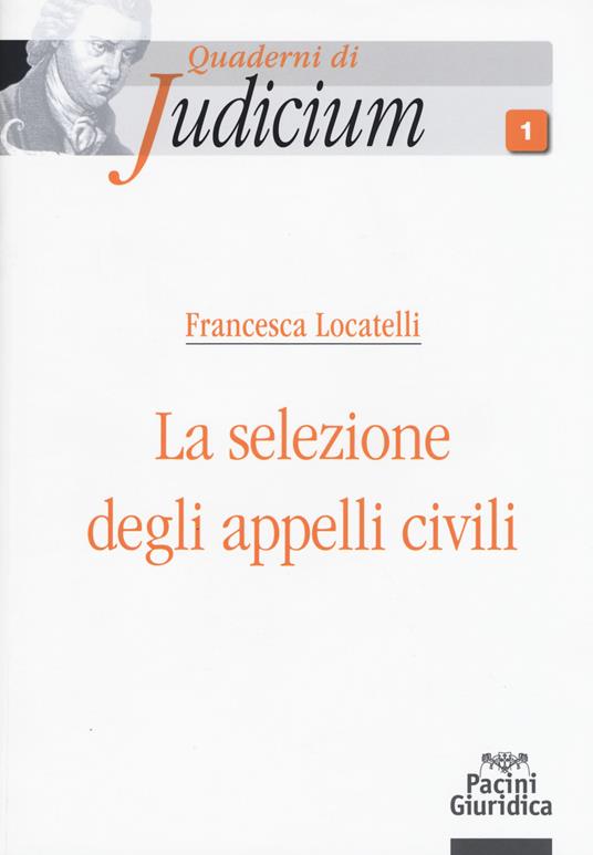 Selezione degli appelli civili - Locatelli - copertina
