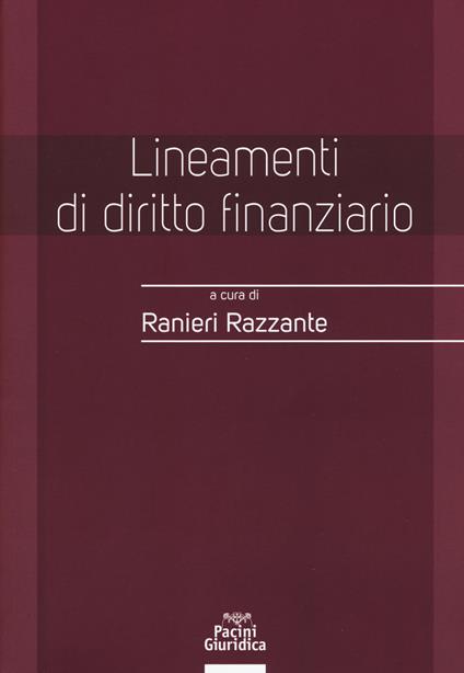 Lineamenti di diritto finanziario - copertina