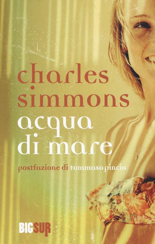 Acqua di mare - Charles Simmons - copertina