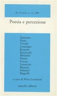 Poesia e percezione - copertina