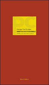 Diritto costituzionale. Approccio metodologico - Giuseppe Ugo Rescigno - copertina