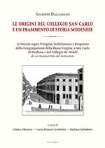 Le origini del Collegio San Carlo e un frammento di storia modenese
