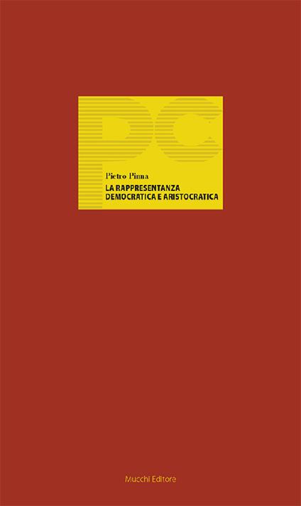 La rappresentanza democratica e aristocratica - Pietro Pinna - copertina