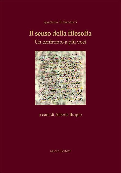 Il senso della filosofia - copertina