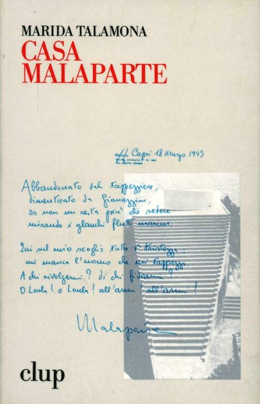 Casa Malaparte - Marida Talamona - copertina