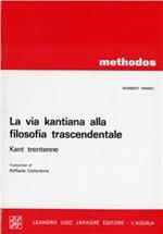 La via kantiana alla filosofia trascendentale. Kant trentenne