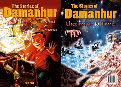 The stories of Damanhur: The chest of memories-Checkmate to time! Ediz. italiana, inglese e tedesca - Silvio Palombo,Silvia Buffagni - copertina