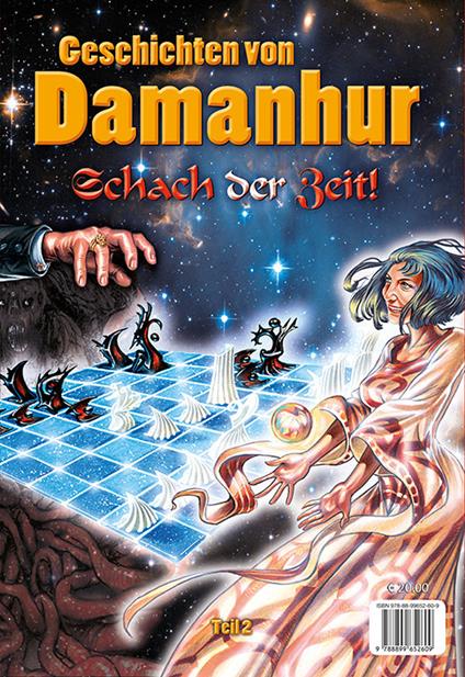 Geschichten von damanhur. Die truhe der erinnerungen. Schach der zeit! Ediz. tedesca, inglese e italiana - Ananas Esperide,Stambecco Pesco - copertina