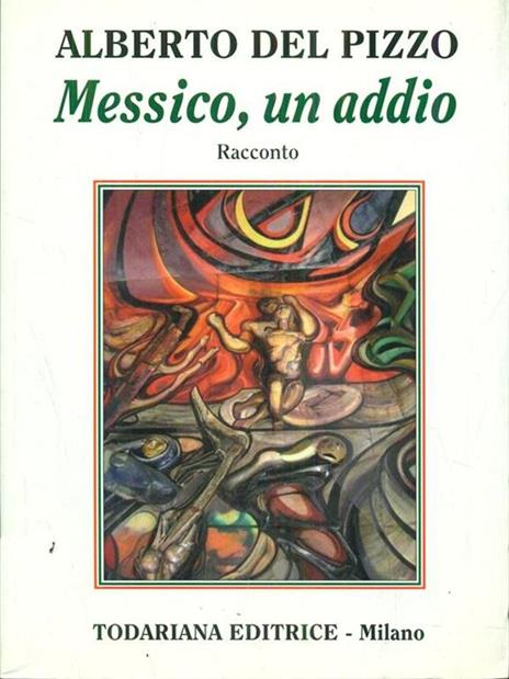 Messico, un addio - Alberto Del Pizzo - copertina