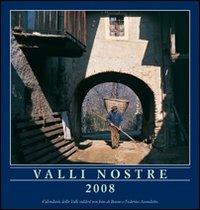 Valli nostre 2008. Calendario delle valli valdesi. Ediz. illustrata - copertina